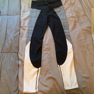 Athleta colorblock leggings